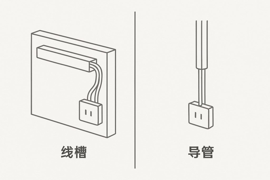 线槽和导管之间的区别