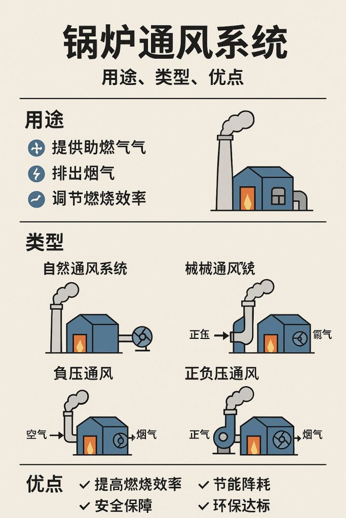 什么是锅炉通风系统？– 用途、类型、优点