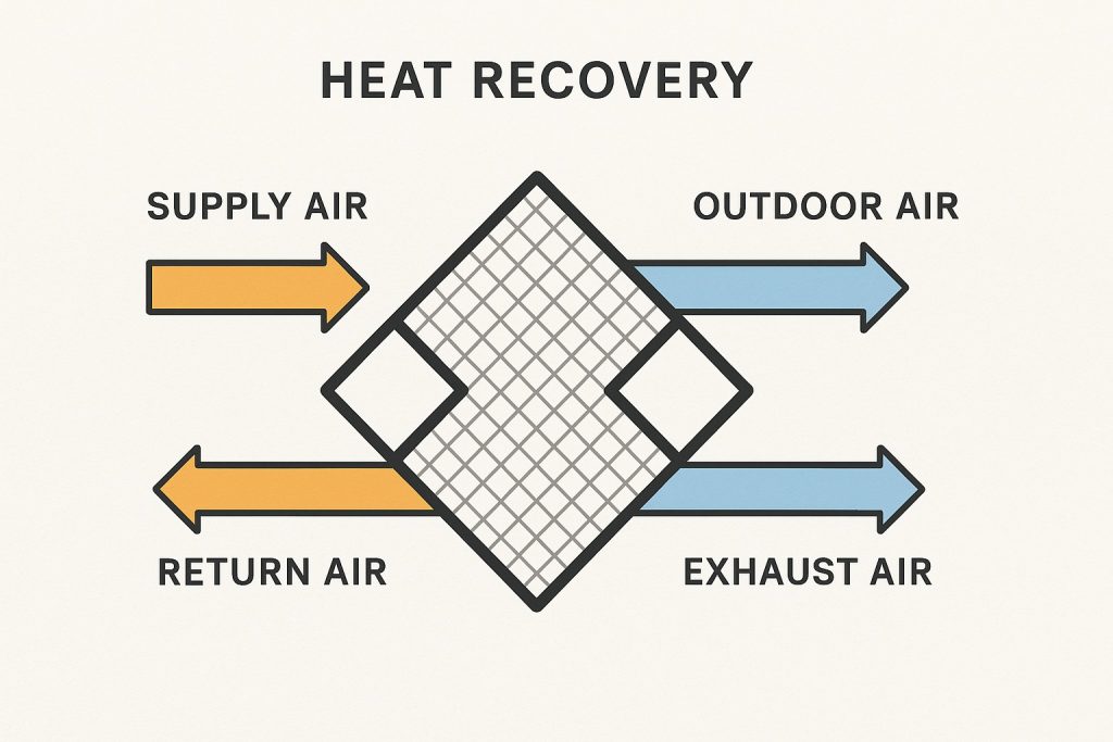 HVAC 系统中的热回收
