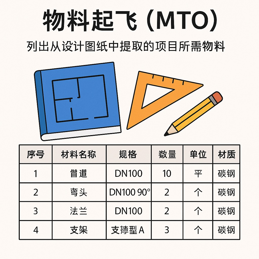 什么是物料起飞 (MTO)？