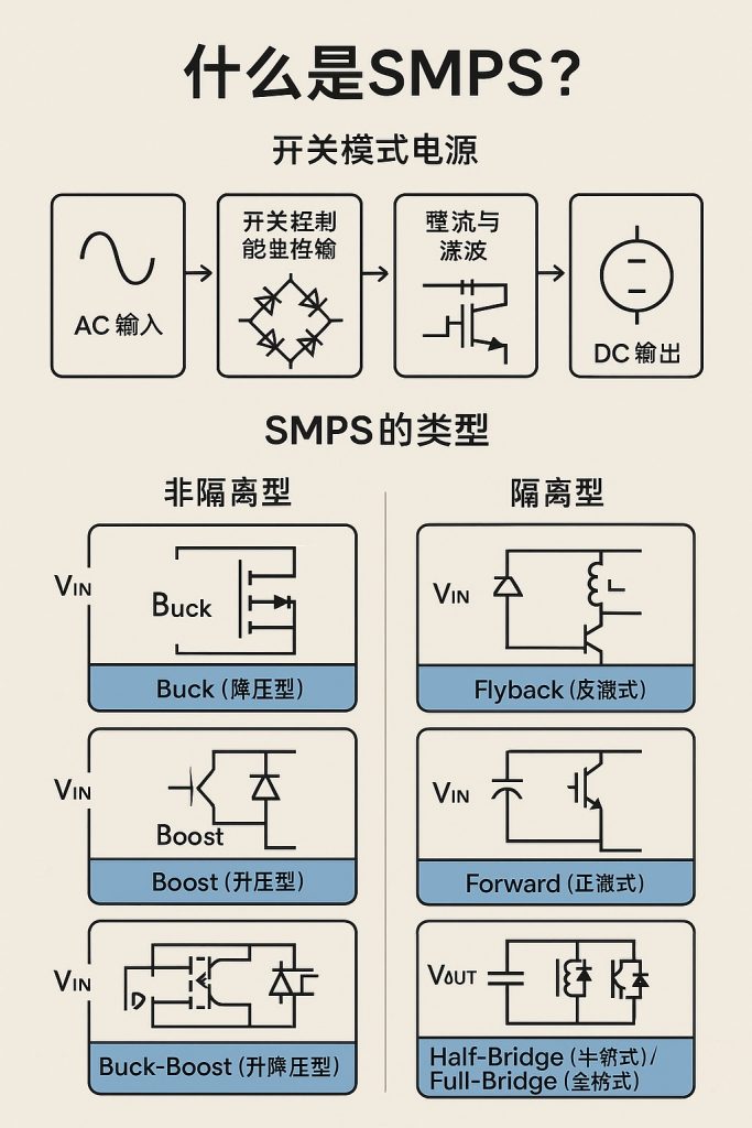 什么是SMPS？ – SMPS的类型