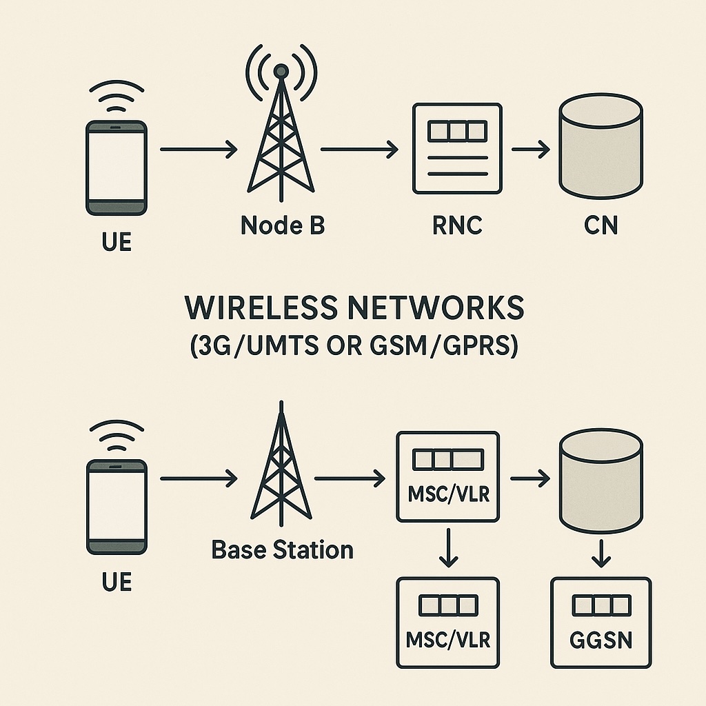了解无线网络（3G/UMTS 或 GSM/GPRS）以及在仪表中的应用