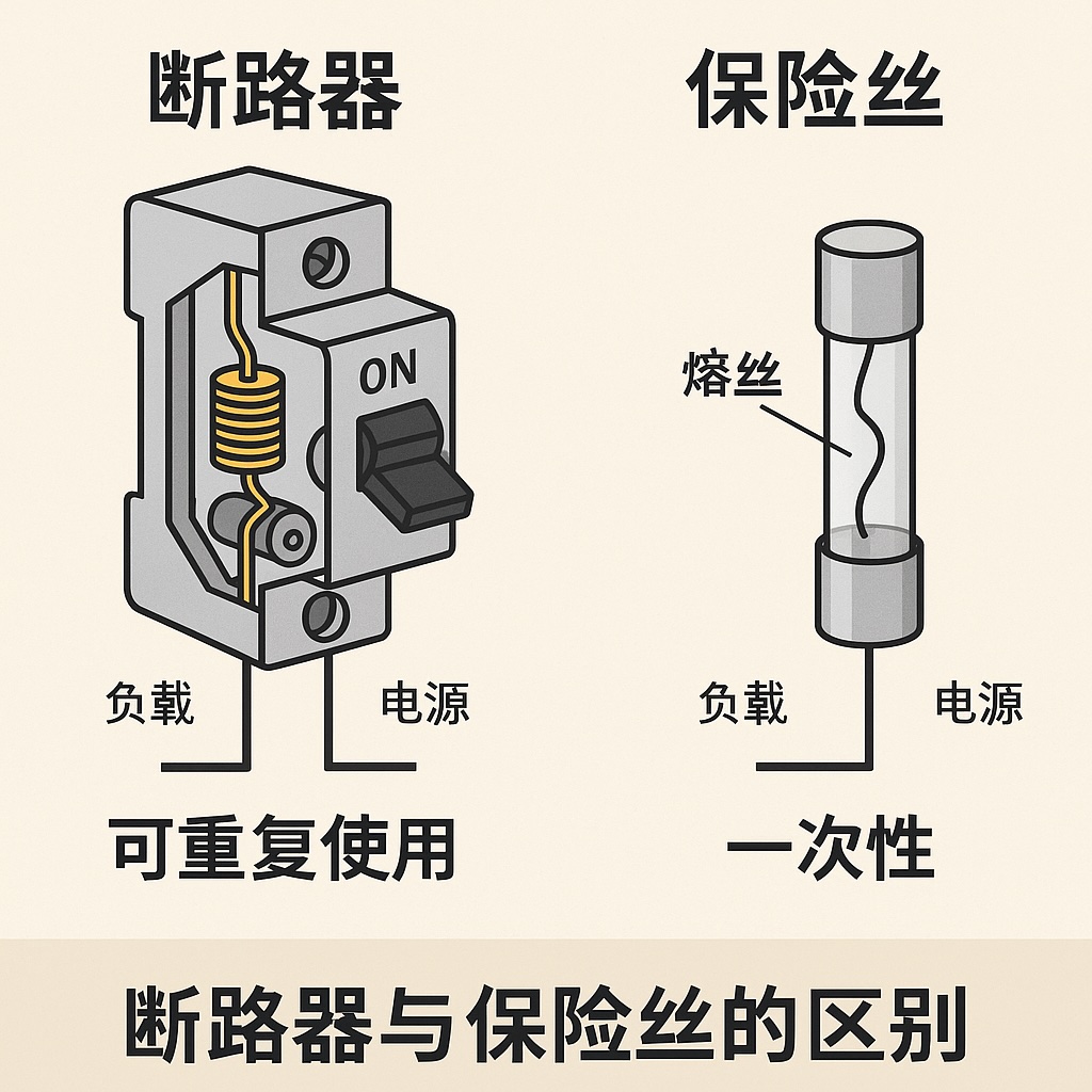 断路器和保险丝的区别