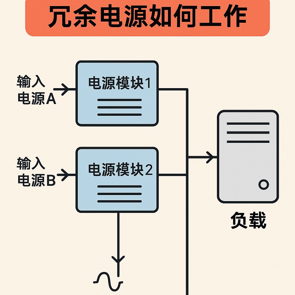 冗余电源如何工作？