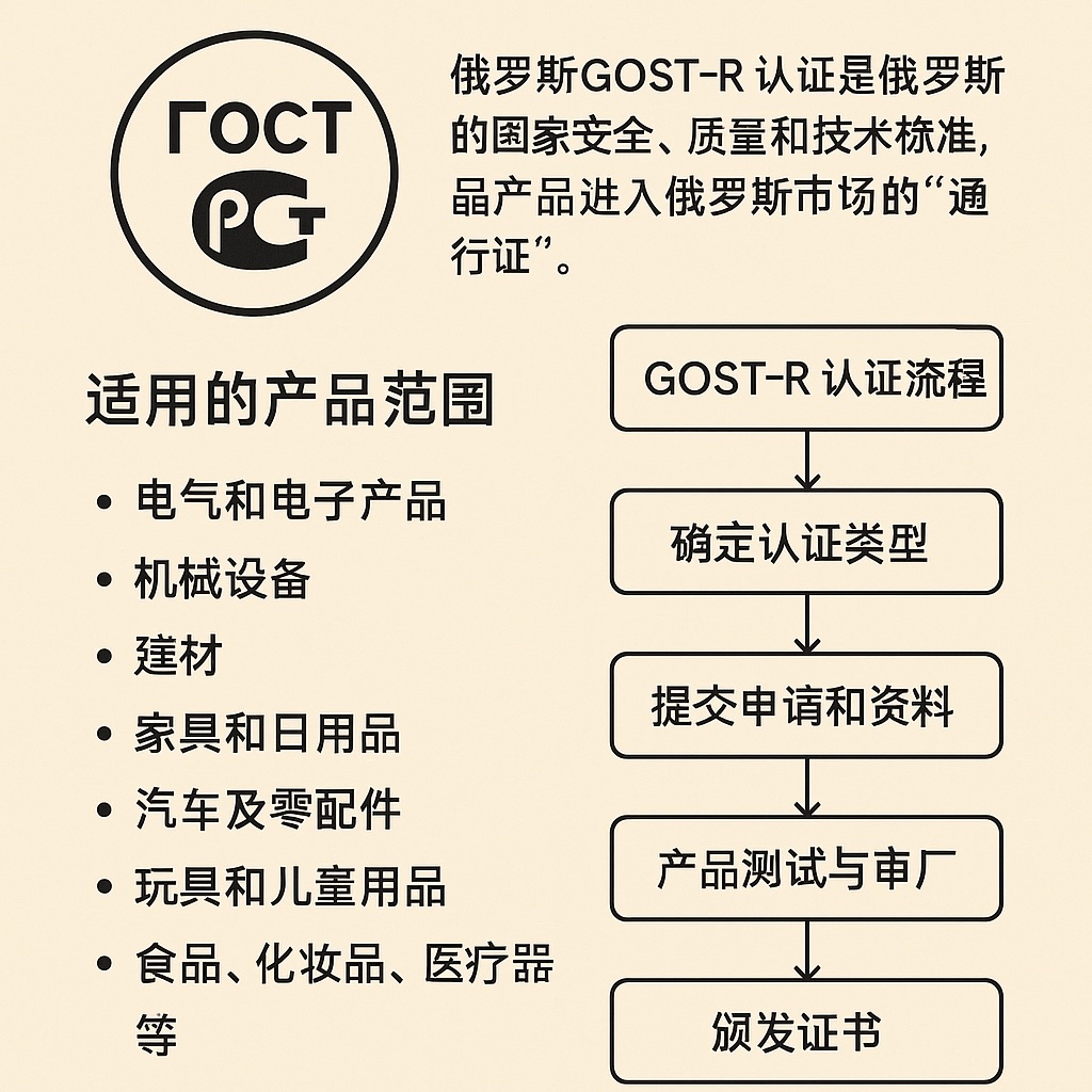 了解俄罗斯GOST-R认证